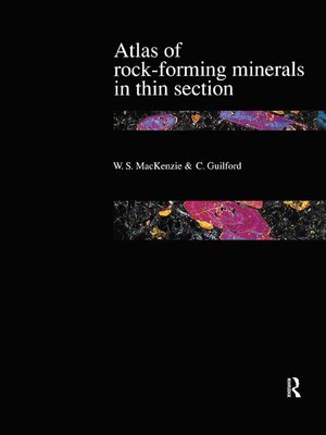 cover image of Atlas of the Rock-Forming Minerals in Thin Section